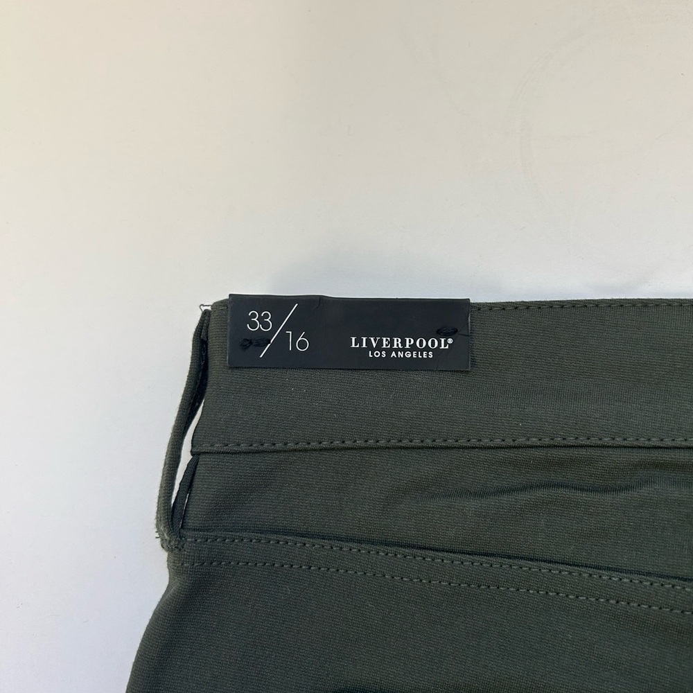 Liverpool LA / NWT/ olive / Harper boot cut skinny/ size 16-33 - Picture 5 of 10